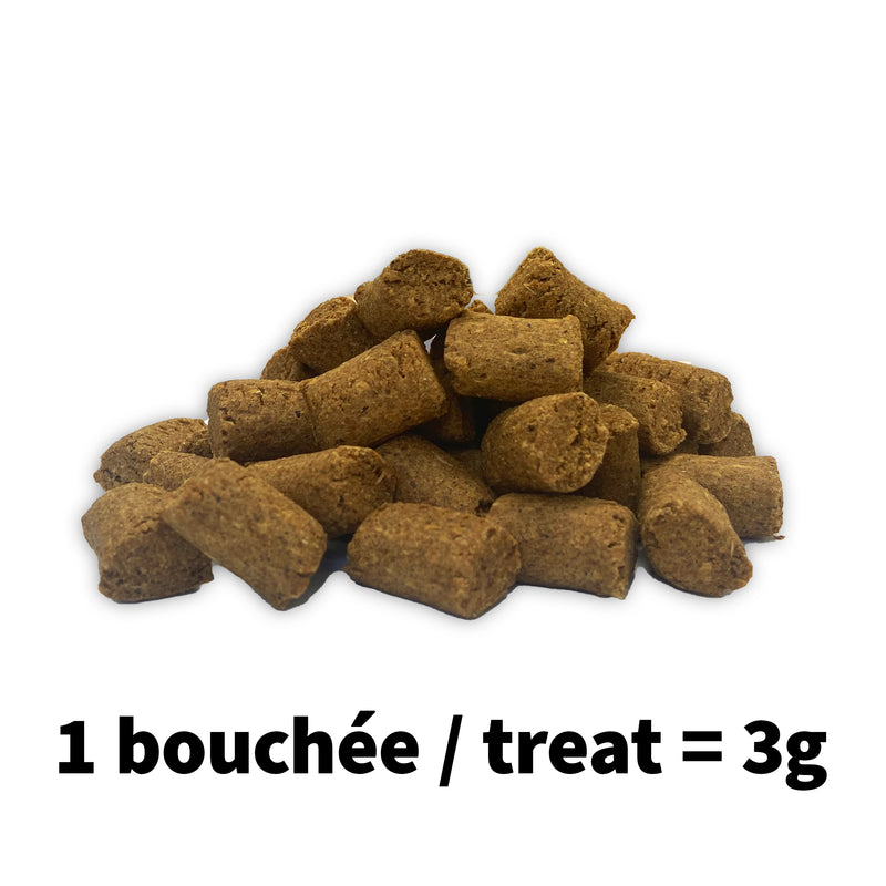 Bouchées pour chiens à base de caméline, d’insectes et d’ingrédients naturels 1.5kg