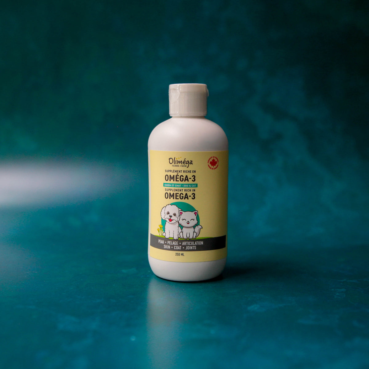 Supplément chien et chat riche en oméga-3