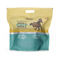 Nutritional supplement based on omega-3 camelina seeds for horses